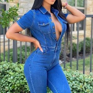 Denim Jumpsuit